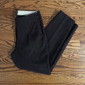 J. Crew Martie Cropped Pant in Size 4 in Black